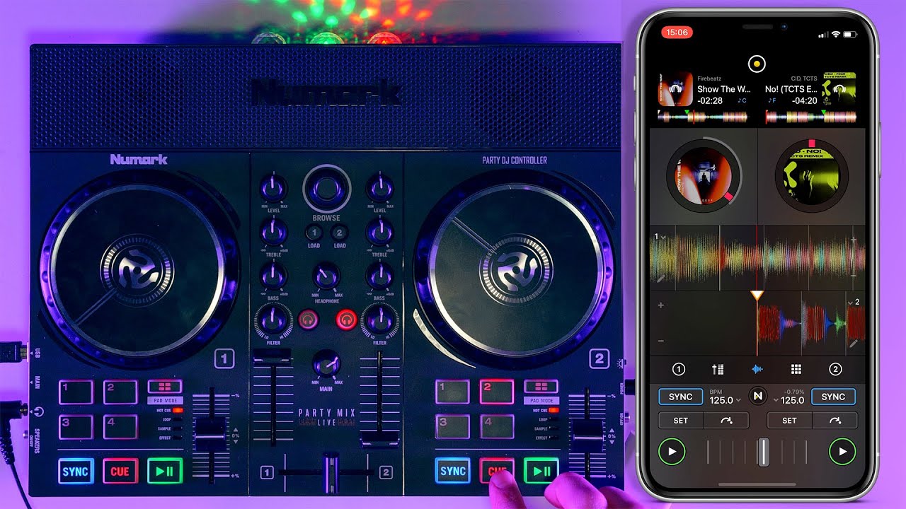 Beginner EDM Mixing on the Numark Party Mix Live