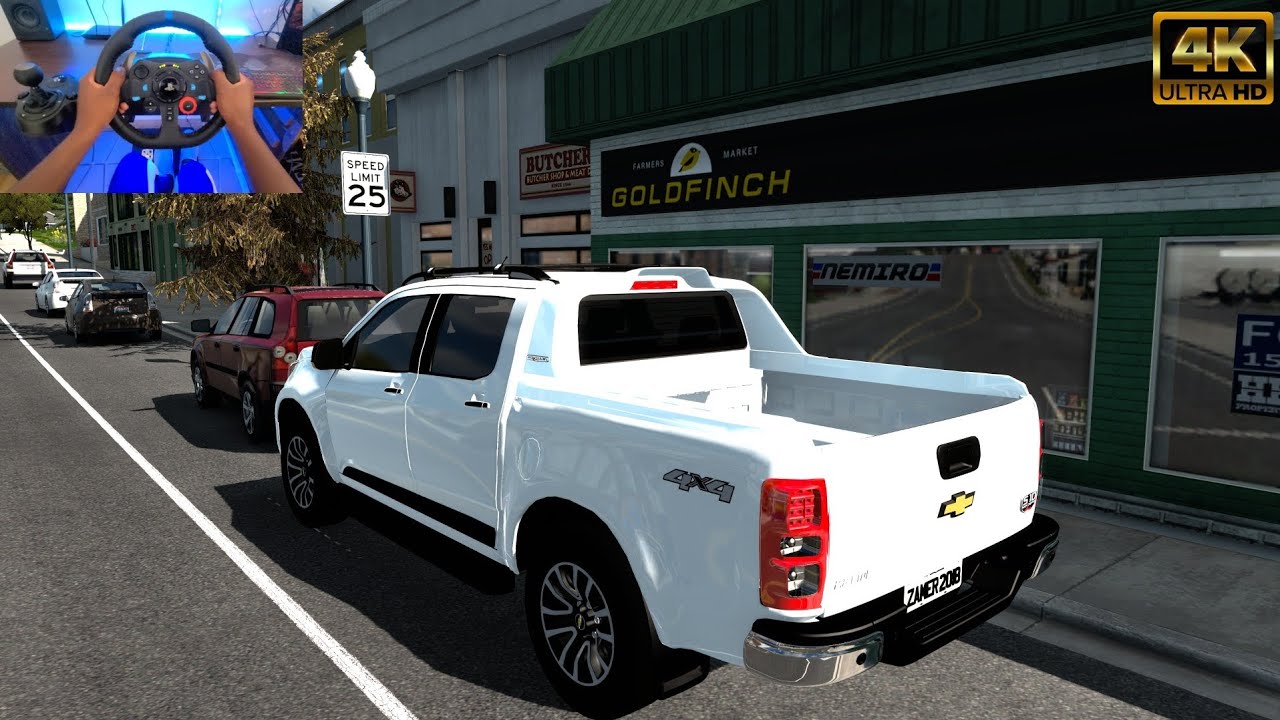 Chevrolet S10 High Country 2017 - American Truck Simulator | ATS 1.49 | Logitech G29 Gameplay