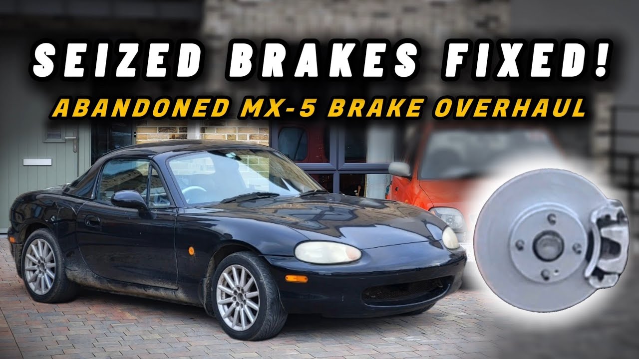 Бюджетная реставрация тормозов на моем заброшенном MX-5