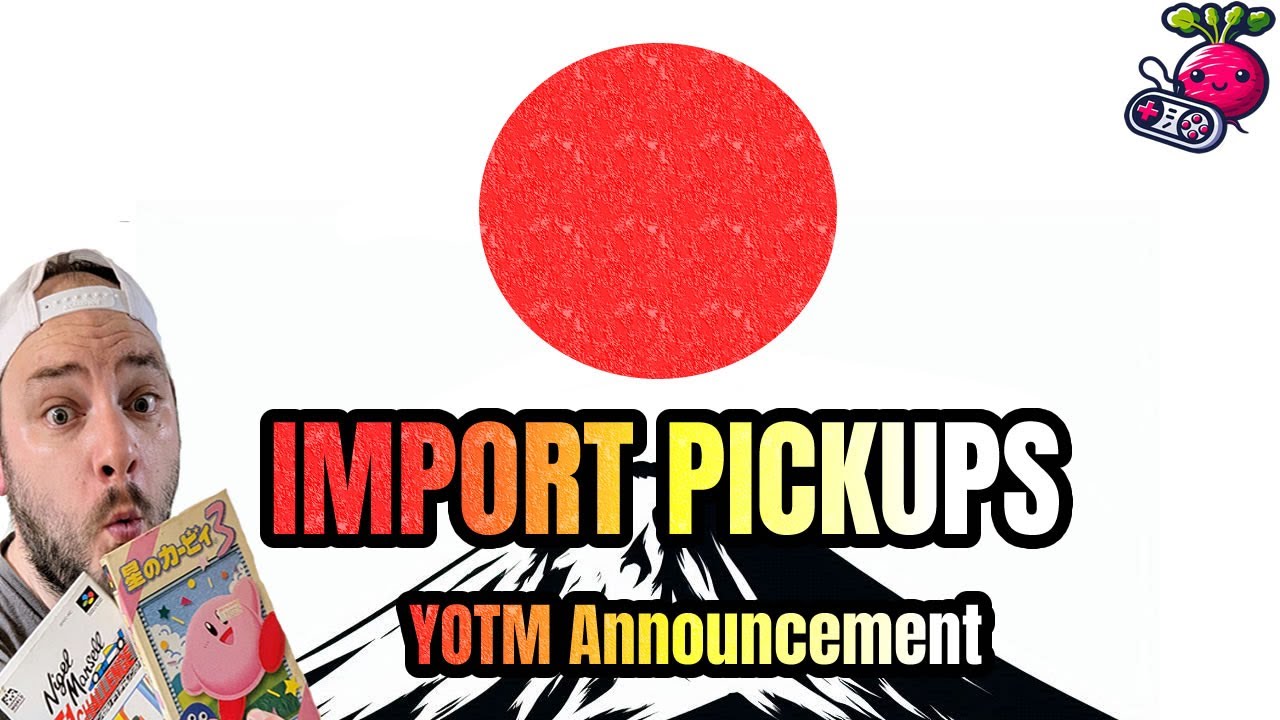 Super Famicom & Sega Saturn Imports + YOTM announcement #retrogaming