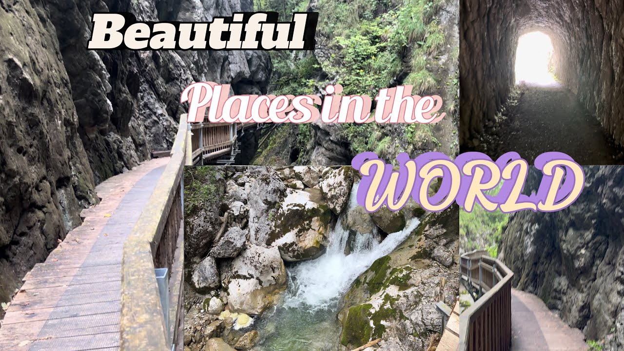 Nothklamm, austria. Top most beautiful Place in the world . 4K