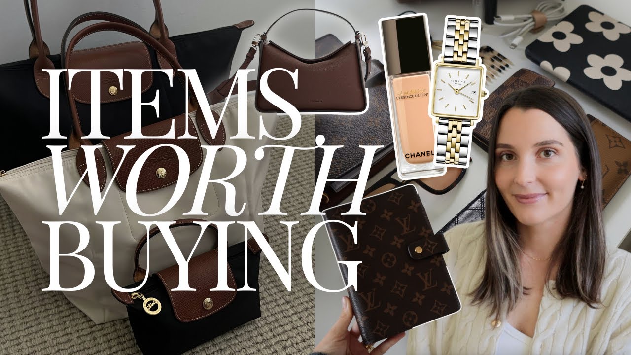 Items that are ACTUALLY worth your money👜 Fashion, beauty & lifestyle favourites ✨