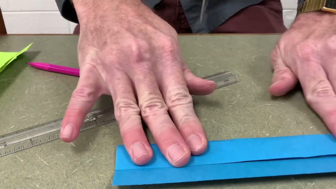 Paper rollercoaster sections hill curve or slide