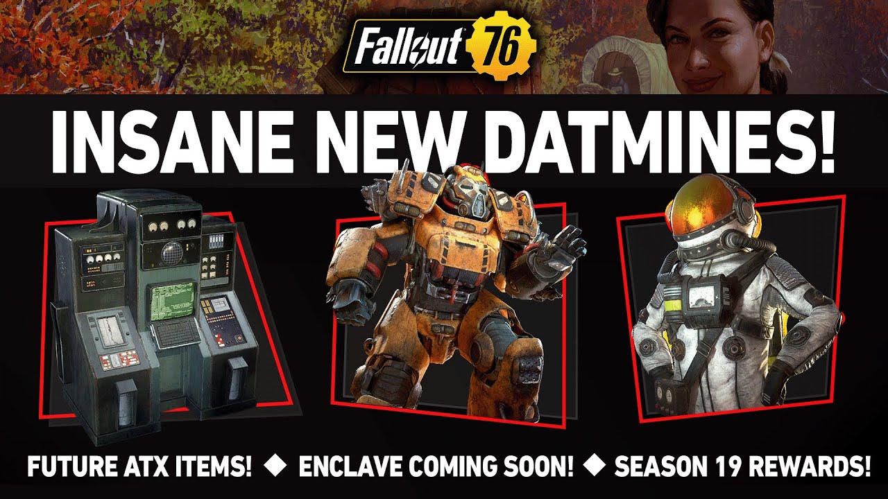 INSANE NEW DATAMINE FOR FALLOUT 76!