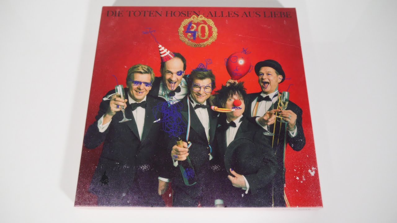 Die Toten Hosen - Alles aus Liebe: 40 Jahre Die Toten Hosen Box Unboxing