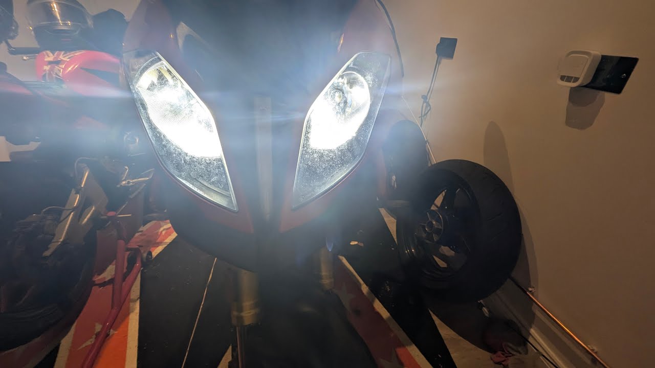 S1000XR Gen 1 replace halogen side lights with LEDs