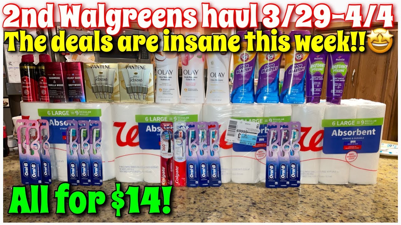 Вторая покупка по купонам Walgreens с 29 марта по 4 апреля! На этой неделе невероятные скидки!!!🤩...
