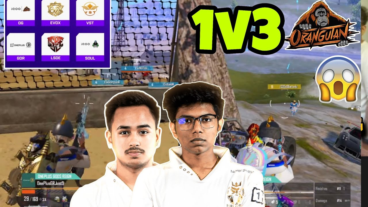GDR Group Reveal BGIS 😱 GDR 1v3 OG Wwcd 😲 B2B 🇮🇳 Format Explain 