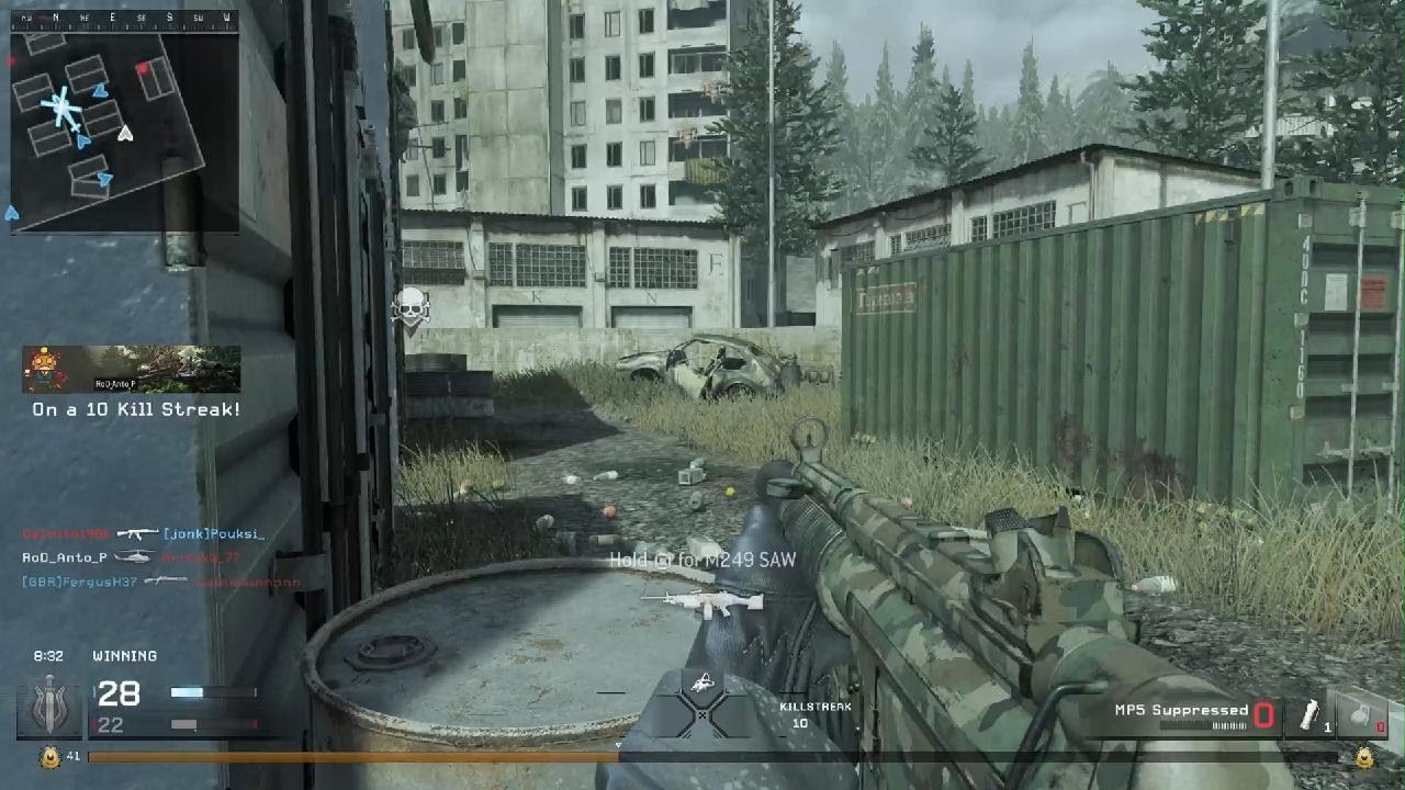 Call of Duty: Modern Warfare Remastered Team Deathmatch on Shipment