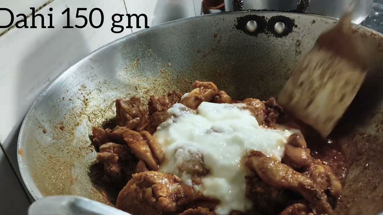 Danedar shahi chicken Korma recipe (Easy & testy).....@sumibiswas8380 #cooking @YoshuaDiazMartinez 