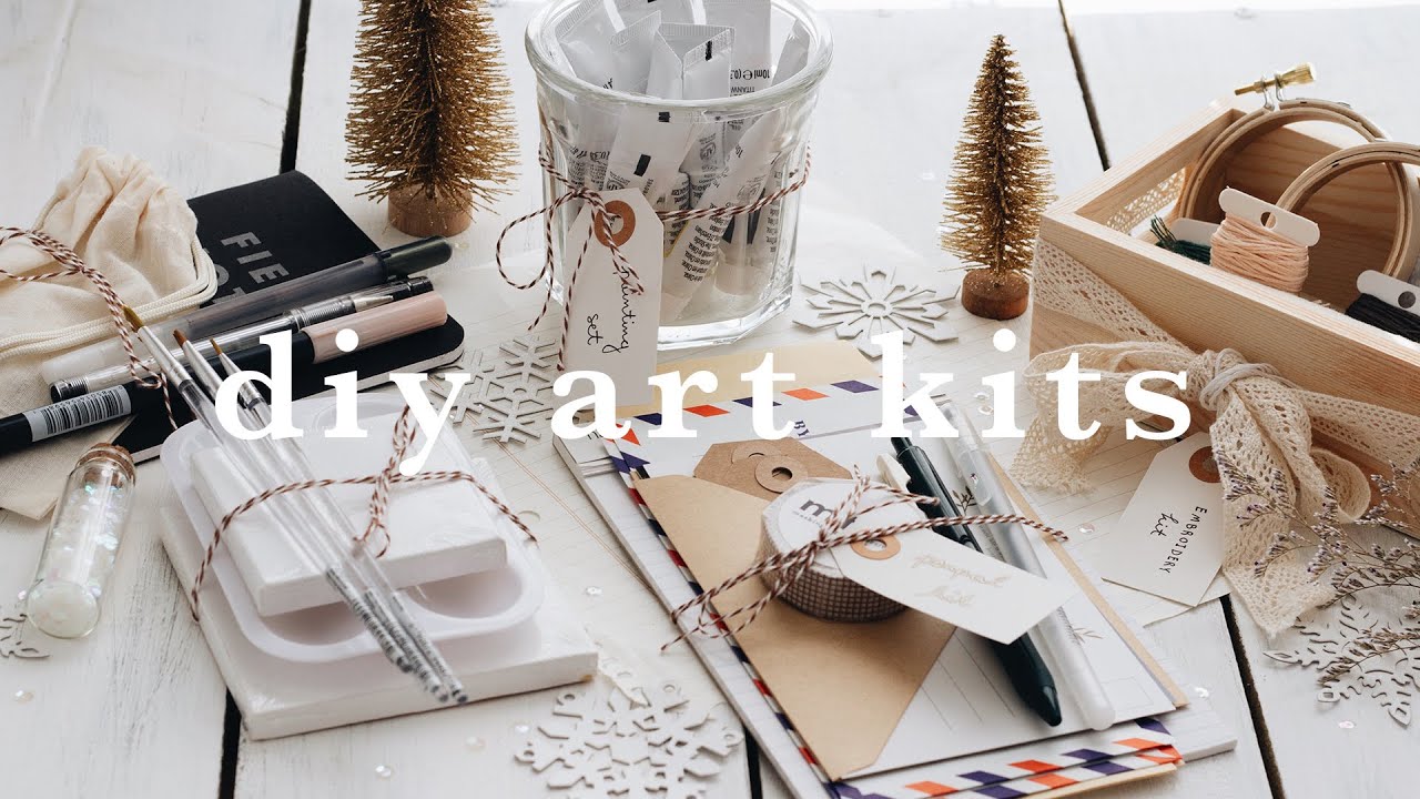 DIY art kits | holiday gift ideas