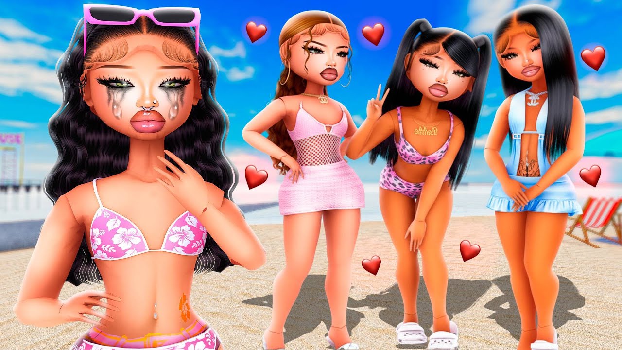 I SNUCK Inside A REALISTIC BADDIE ONLY POOL PARTY For 24 Hours.. (LifeTogether 🏠 RP)