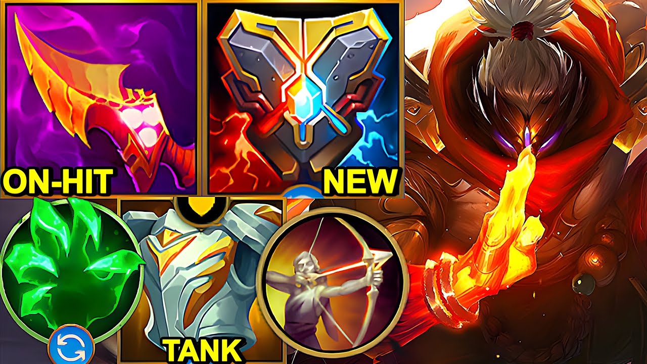Wild Rift China Jax - NEW Nashor's Tooth & Zeke's Convergence JAX BUILD RUNES - God Staff Jax Skin