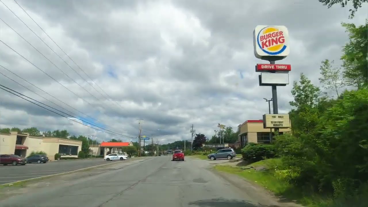 Scenic Sunday Drive from Monticello, NY to Liberty, NY Summer 2023