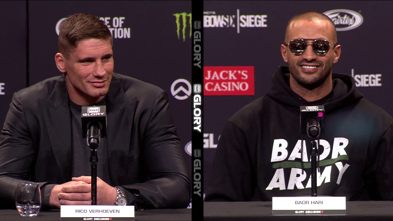COLLISION 2 - BADR VS RICO  - press conference HIGHLIGHTS/GLORY press release! 2019