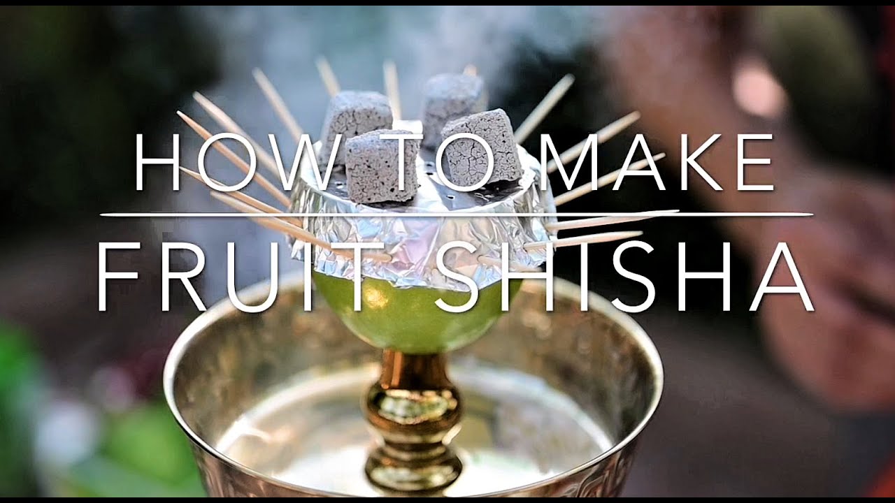 How to make fruit shisha - apple
