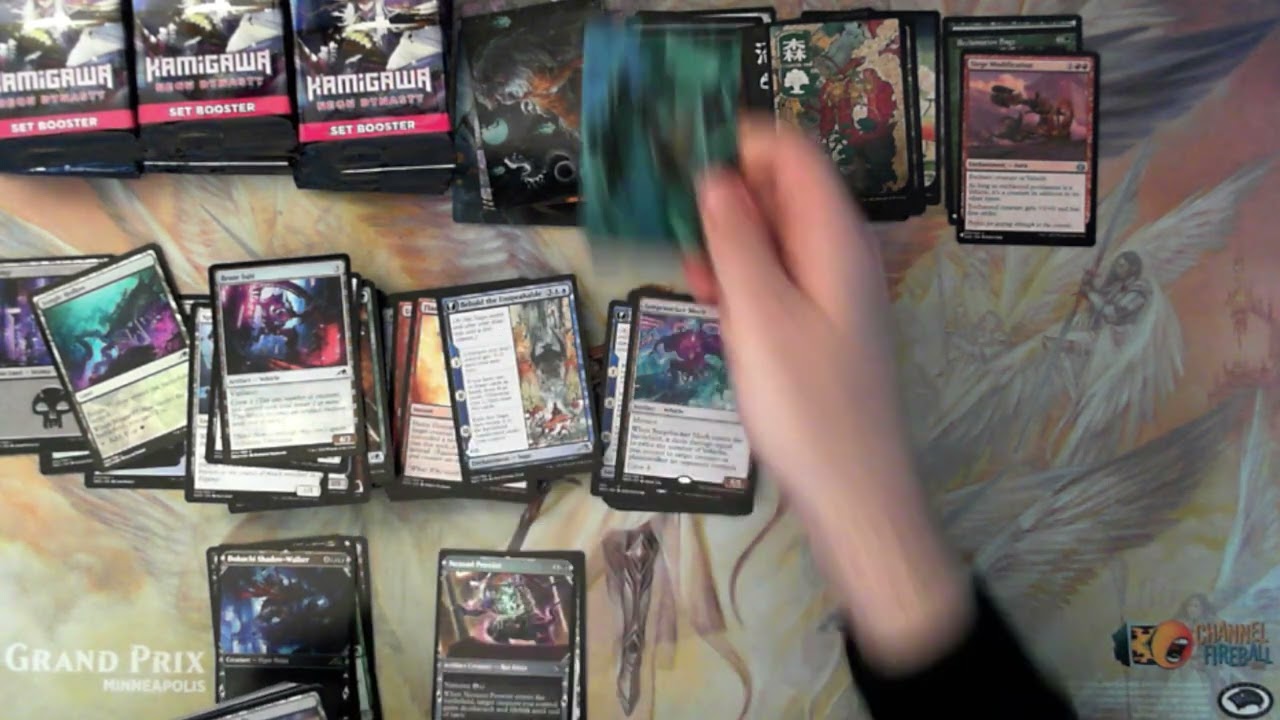 Kamigawa Neon Dynasty Set Booster Box Opening - The worst box opening in history gets saved late.
