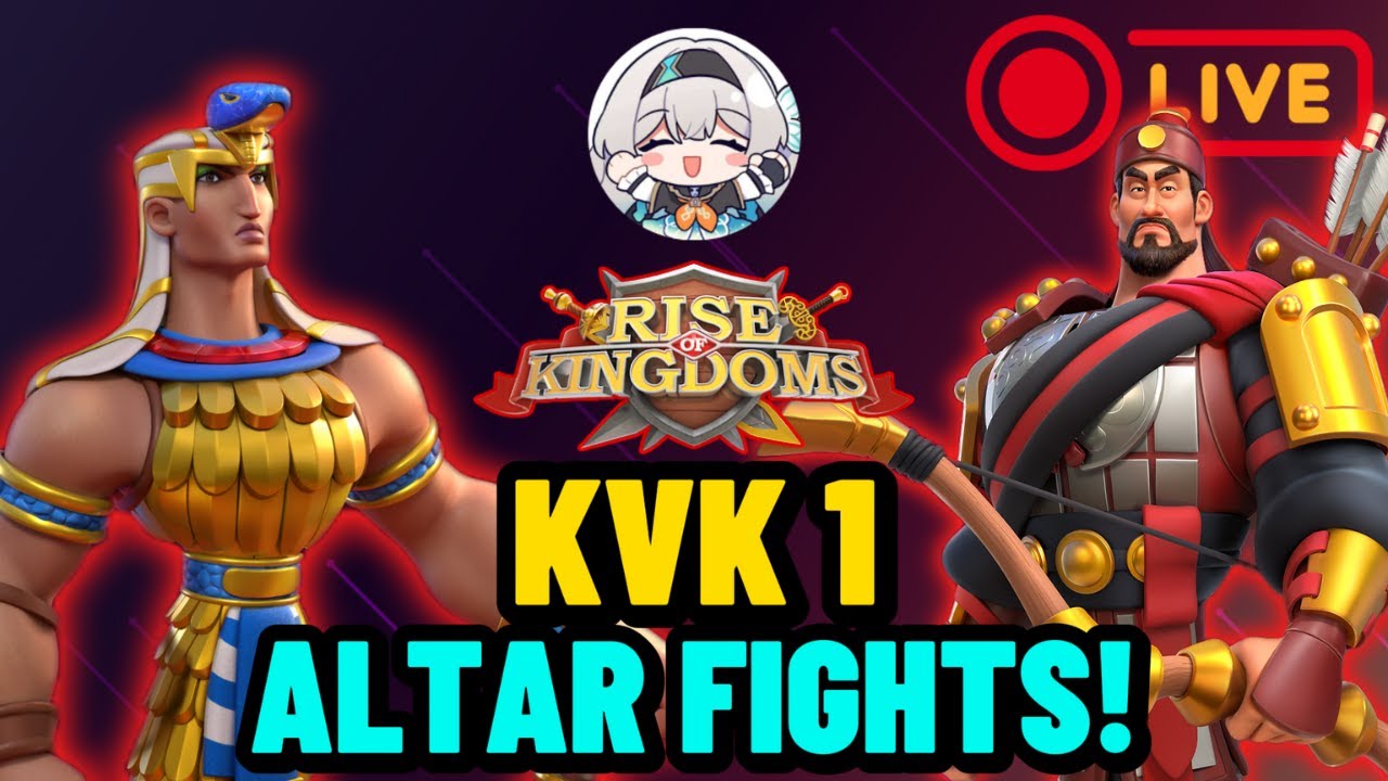 🔴KVK 1 Altar Opening | Rise of Kingdoms 3919