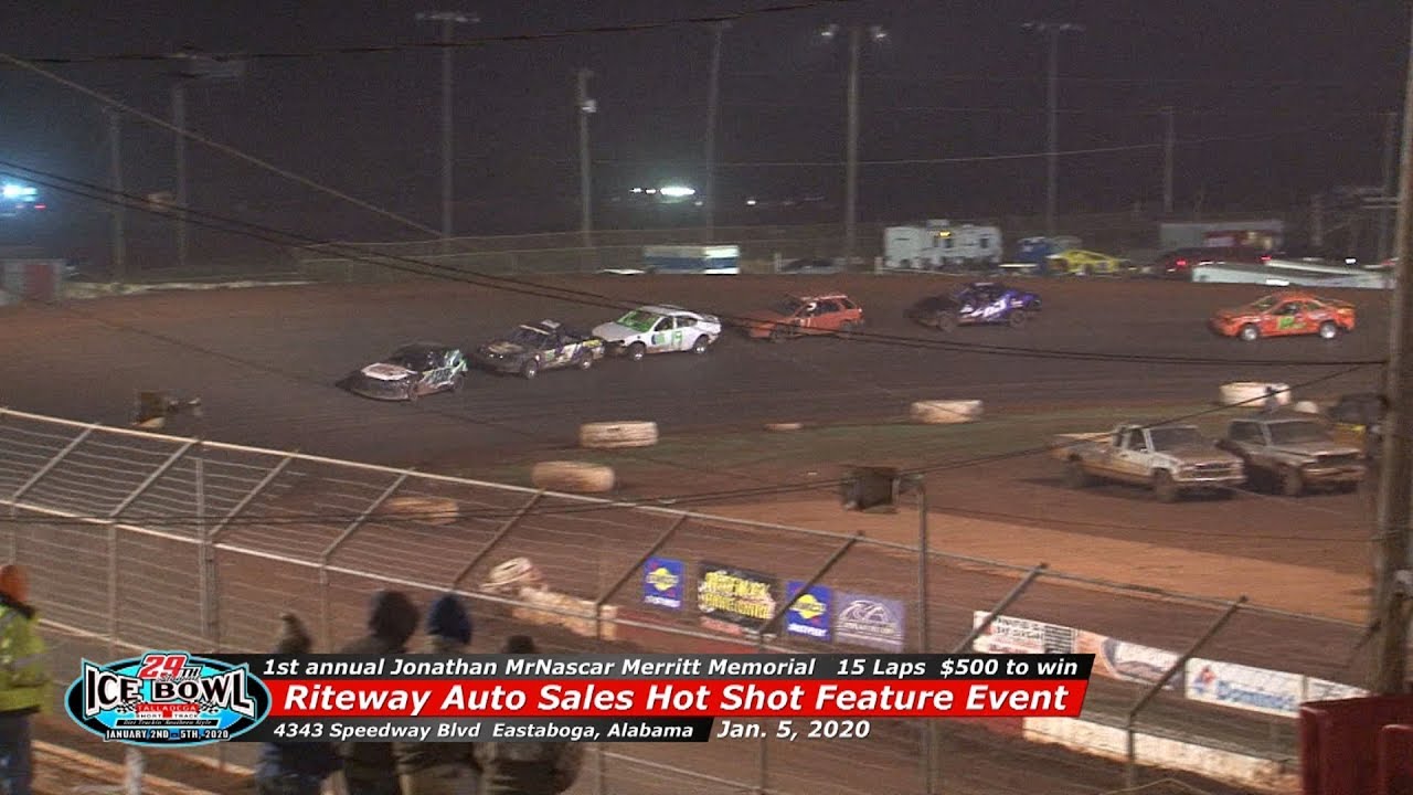 Hot Shot 29th Annual Ice Bowl @ Talladega Short Track Jan  4 & 5 , 2020