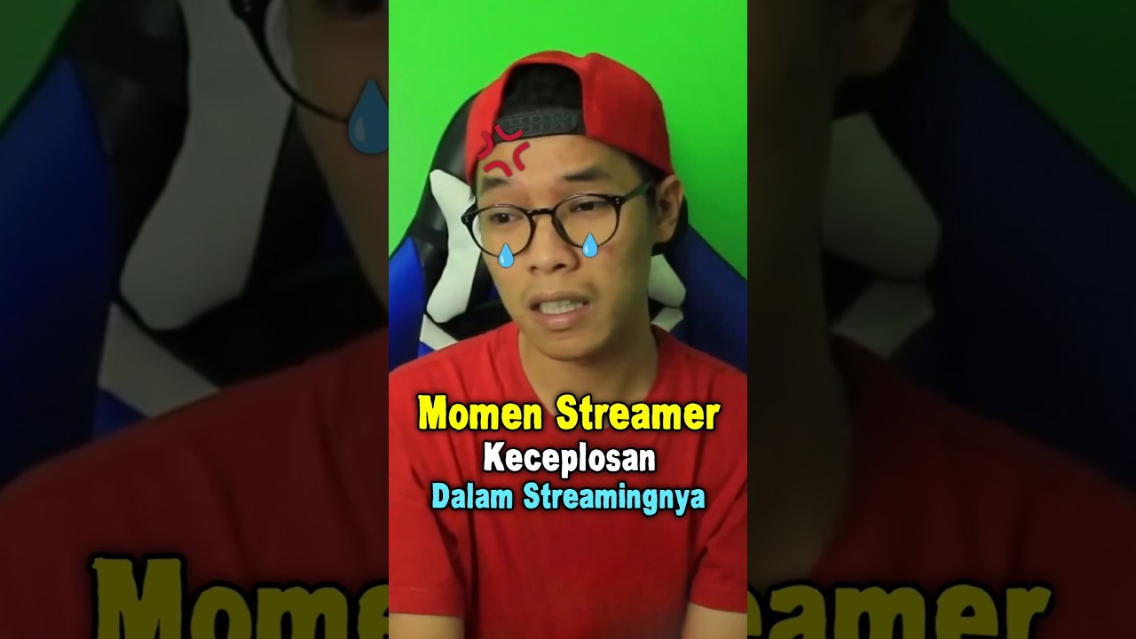 Momen Keceplosan Streamer Indonesia