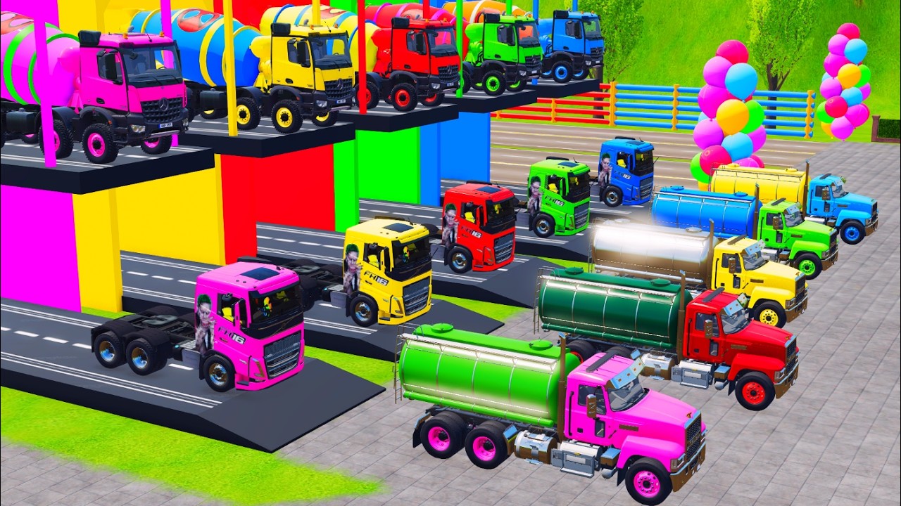 TRANSPORTING ALL POLICE CARS and AMBULANCE EMERGENCY VEHICLES WITH CHEVROLET POLICE TRUCKS ! FS22 #1