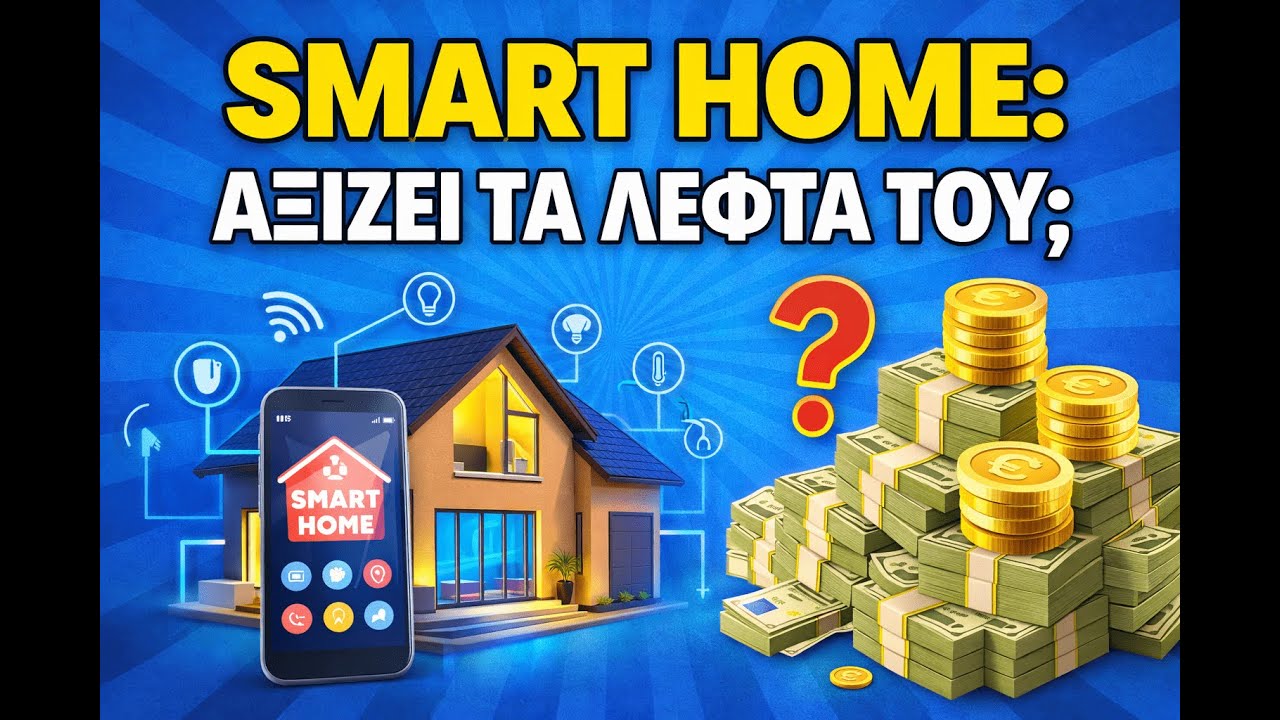 🏠 Smart Home: Πόσα Λεφτά Γλιτώνεις Πραγματικά