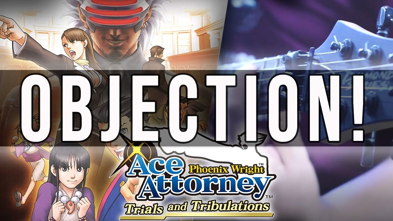 Phoenix Wright: Trials & Tribulations ~ Objection! 2004 Cover | Mohmega