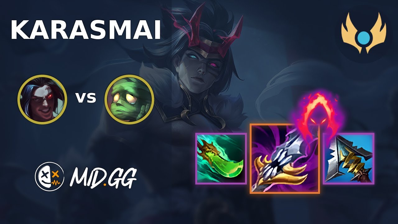 MID.GG: [ KarasMai ] Kayn JUNGLE vs Amumu | NA CHALLENGER | LOL Season 2024