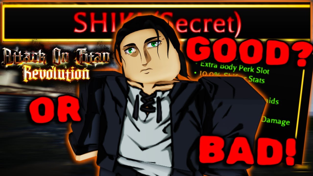 AOT Revolution. Стоит ли гриндить SECRET клан SHIKI?!