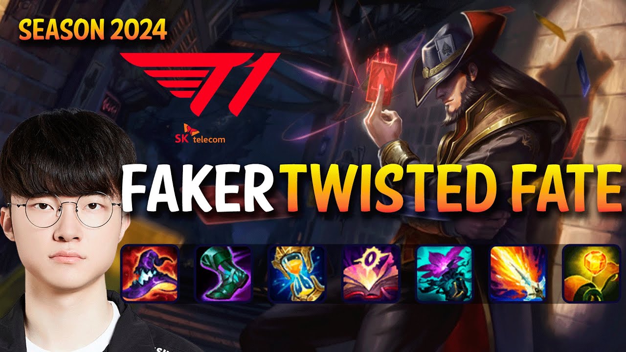 T1 Faker TWISTED FATE vs OTP KATARINA Mid - Patch 14.3 KR Ranked | lolrec