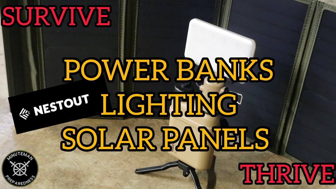 NESTOUT | CAMPING to EMERGENCY POWER & LIGHTING OPTIONS