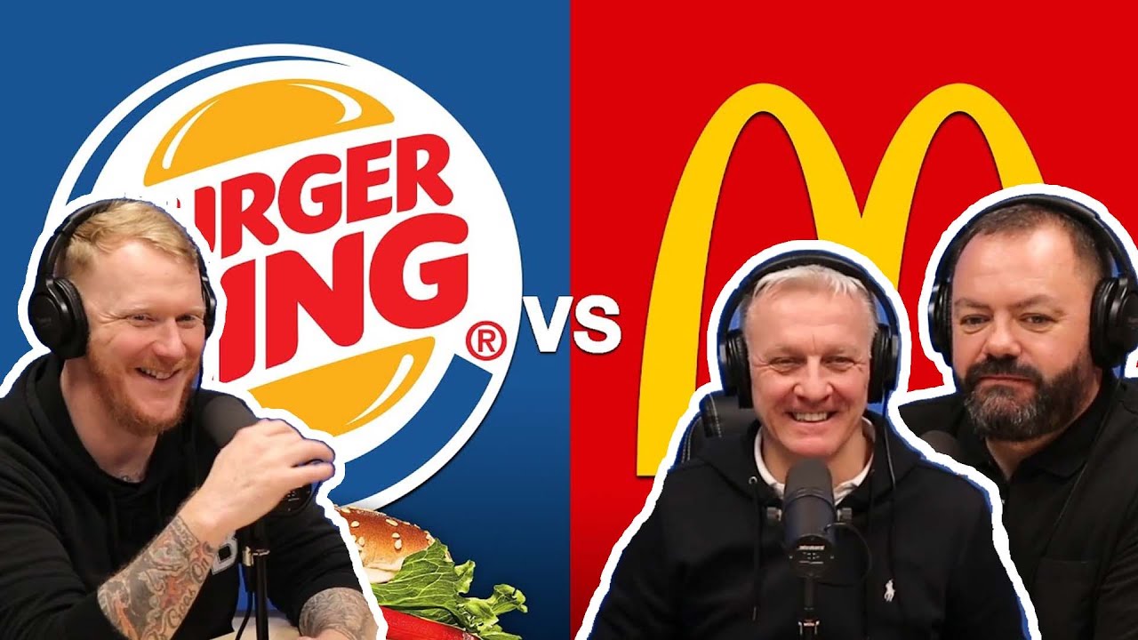 Burger King vs. McDonald's REACTION | OFFICE BLOKES REACT!!
