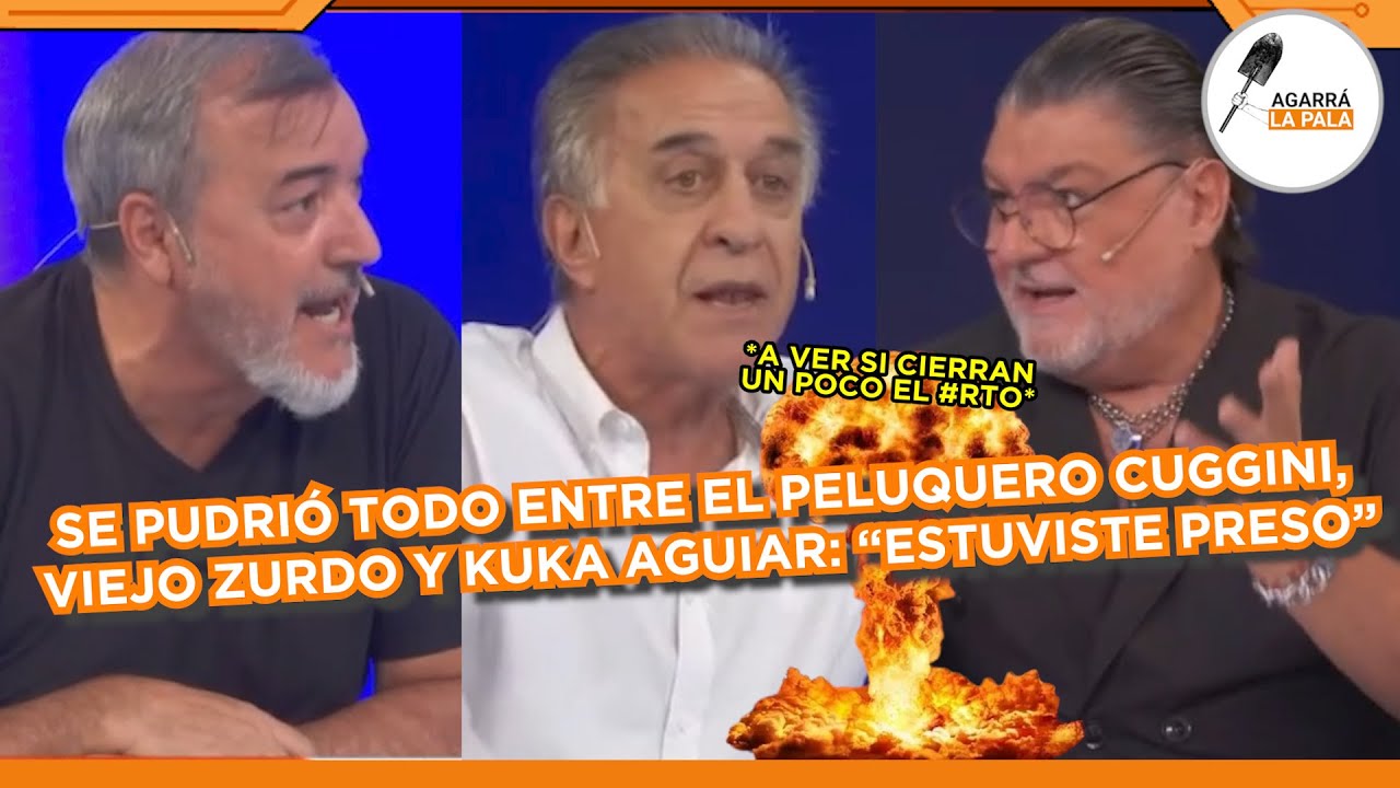 SE PUDRIÓ TODO ENTRE PELUQUERO CUGGINI, DIPUTADO ZURDO Y EL KUKA AGUIAR DE ATE 