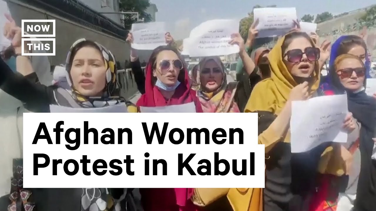Afghan Women Protest for Their Rights Under Taliban Rule
