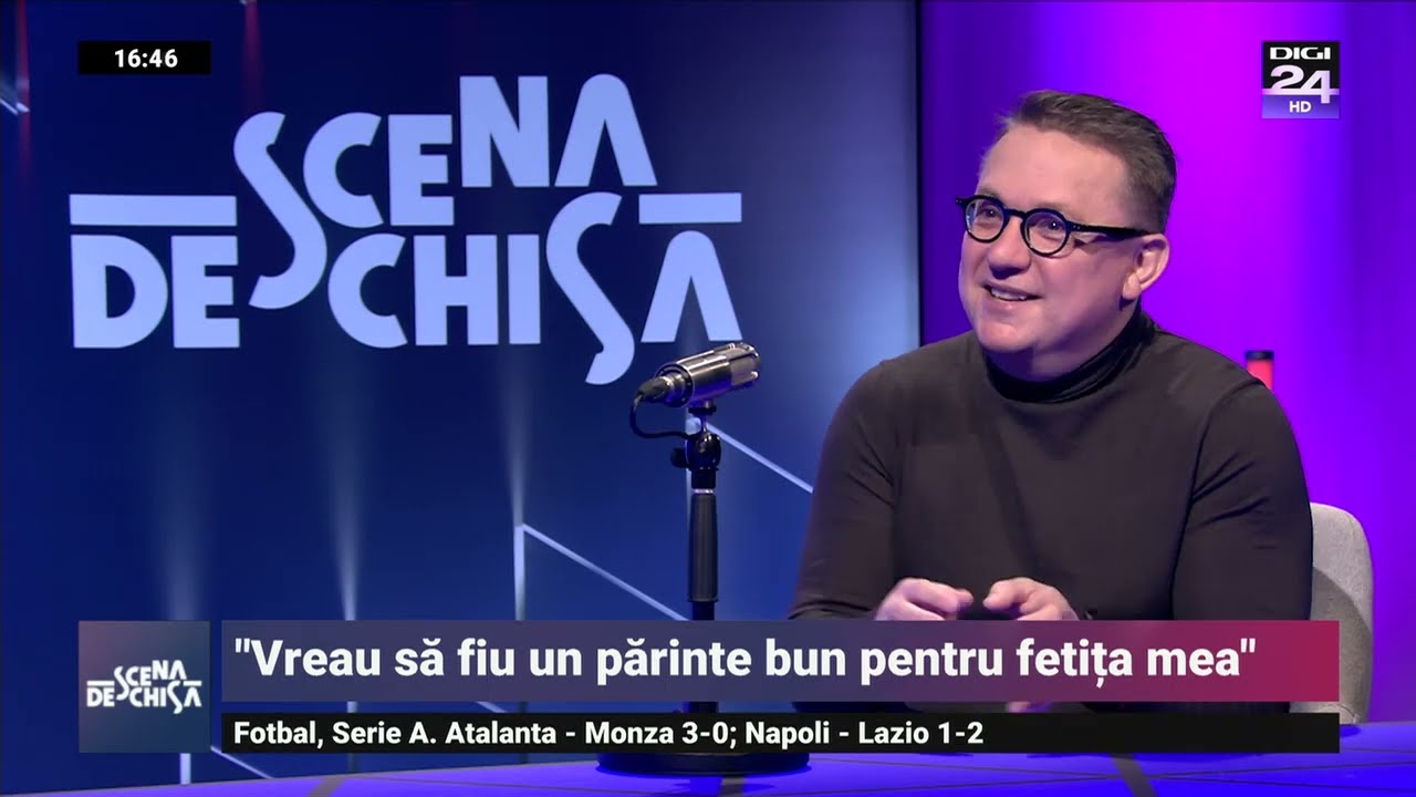 Scena deschisă cu Marius Florea Vizante: Umorul este o formă de apărare