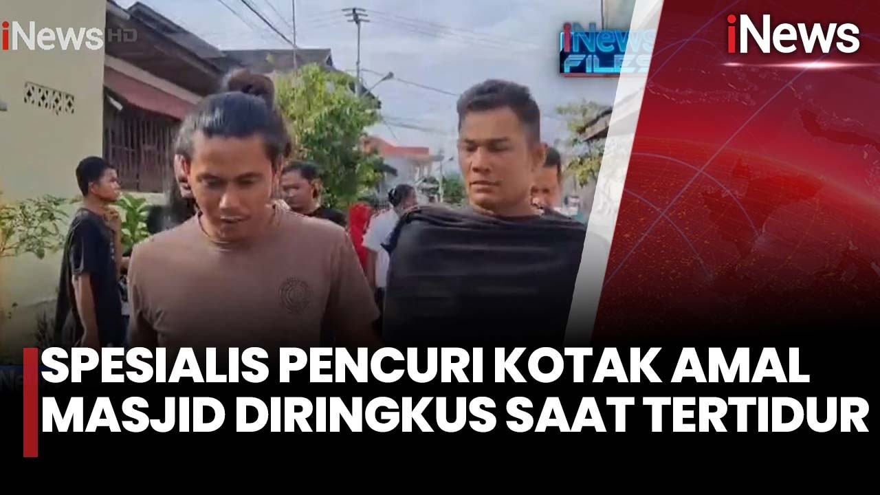 [FULL] Spesialis Pencuri Kotak Amal Masjid Diringkus saat Tertidur | iNews Malam 6/3