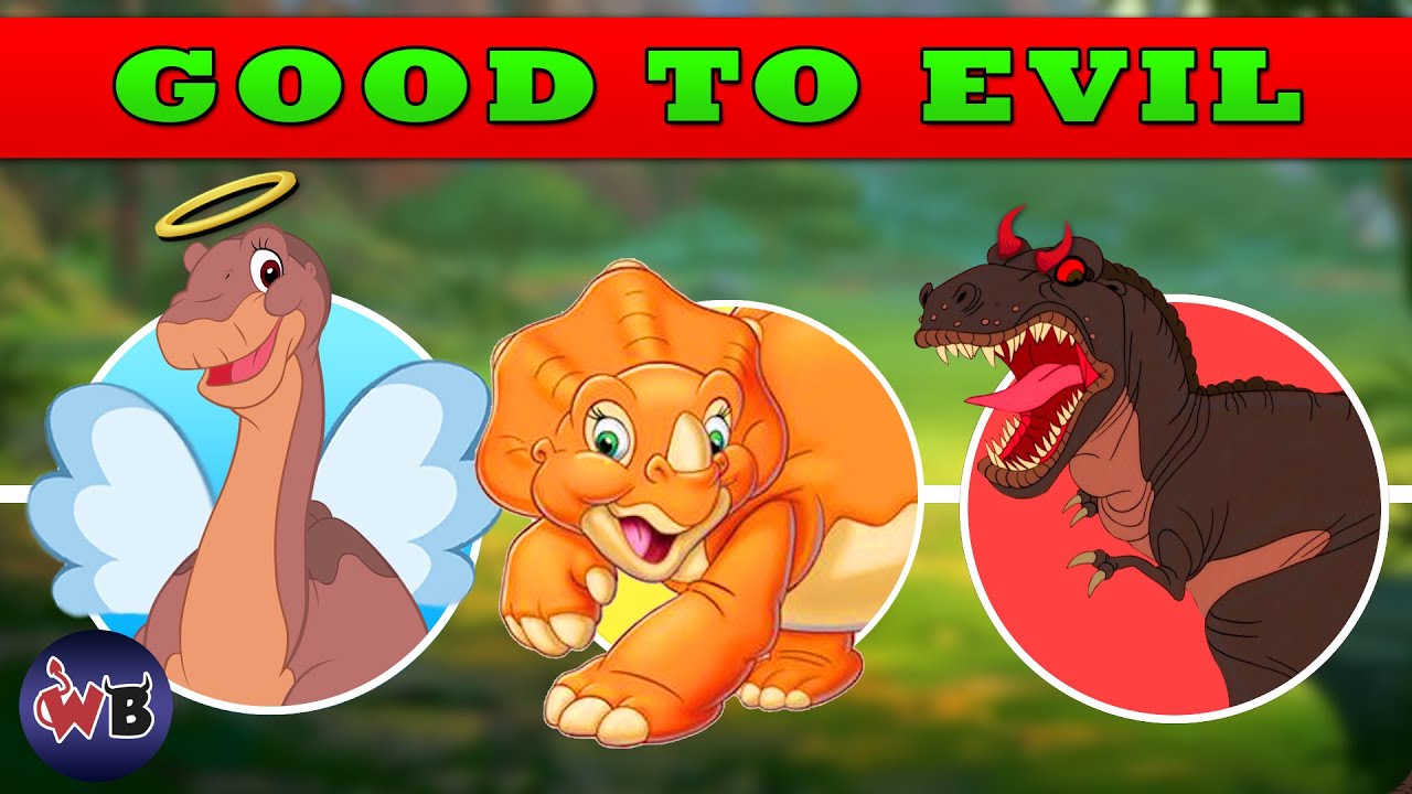 The Land Before Time Characters: Good to Evil