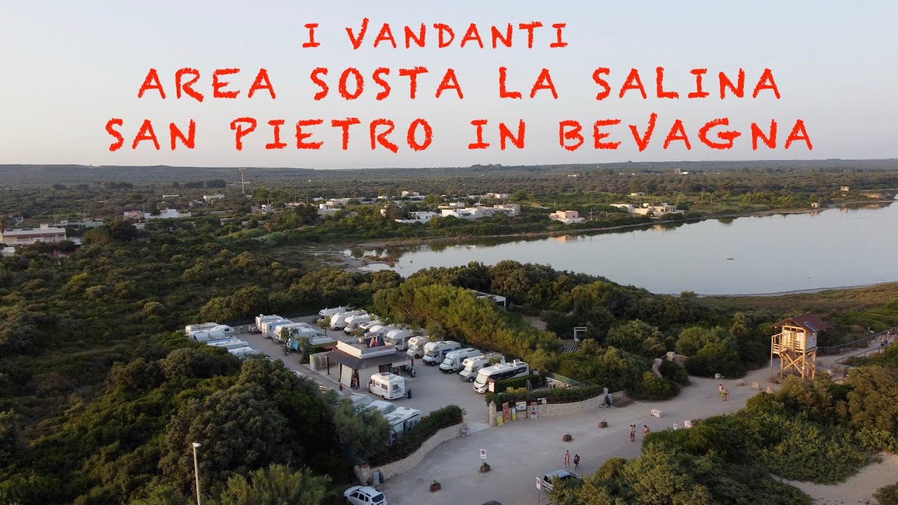 La Puglia in Camper   Area Sosta La Salina