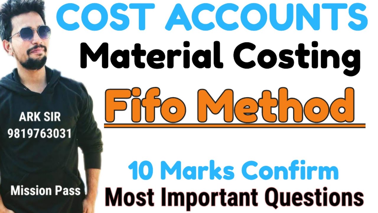 FIFO METHOD |Cost Accounts sem5 |atkt exam |TYBCOM Sem5|| MUMBAI UNIVERSITY  Exam Solution|ARK sir