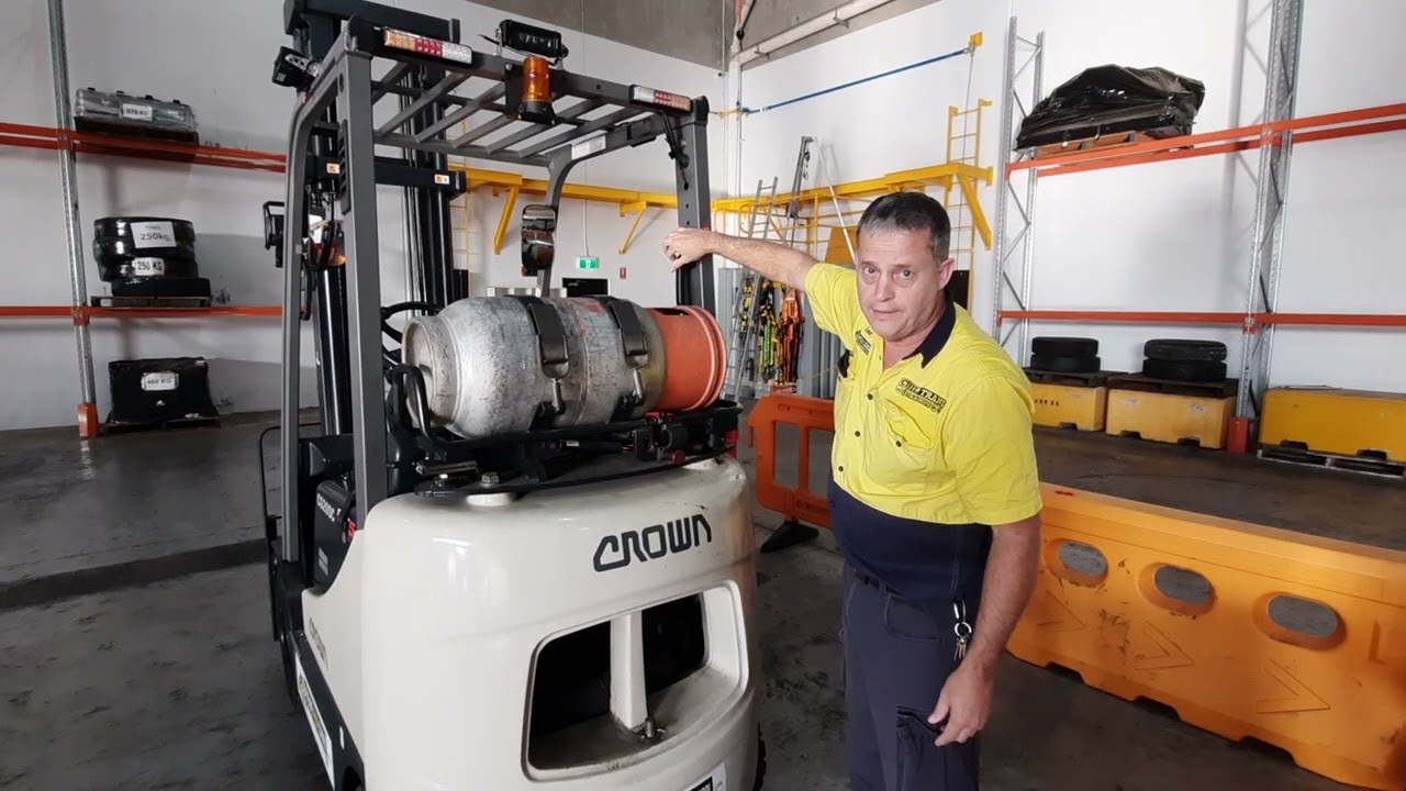 LF My 👑 forklift pre operational check ✔️