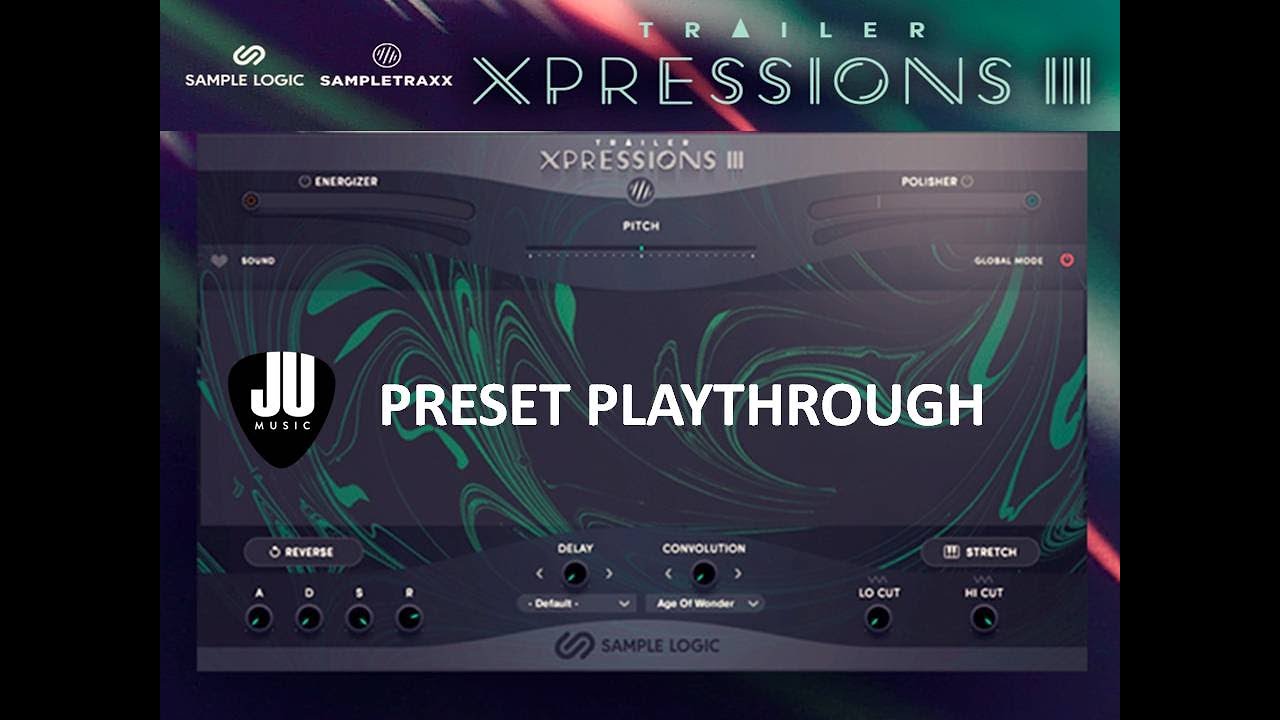Trailer Xpressions 3 by Sample Logic Preset Playthrough (NO Talk)