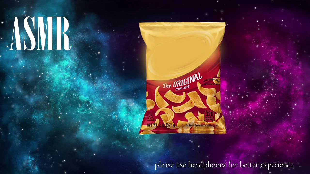 ASMR bag of chips no talking