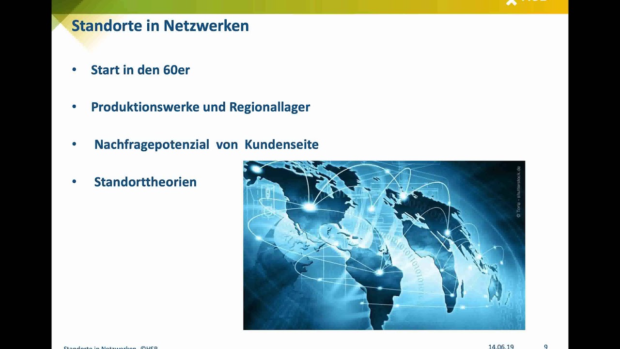 Betriebliche Standortplanung (Logistik: 2019)