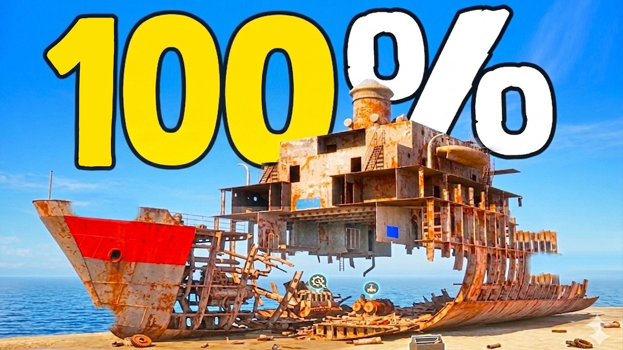 Я прошел Ship Graveyard Simulator 3 на 100%