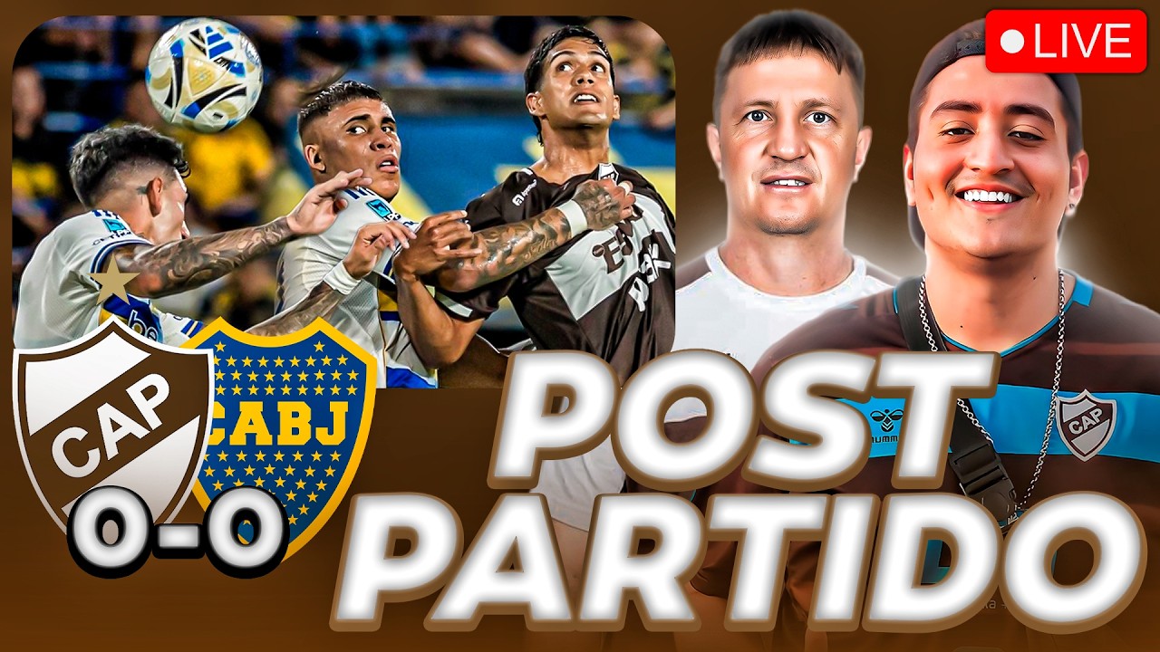 ¿UN EMPATE JUSTO? | PLATENSE 0 - BOCA 0 🔥