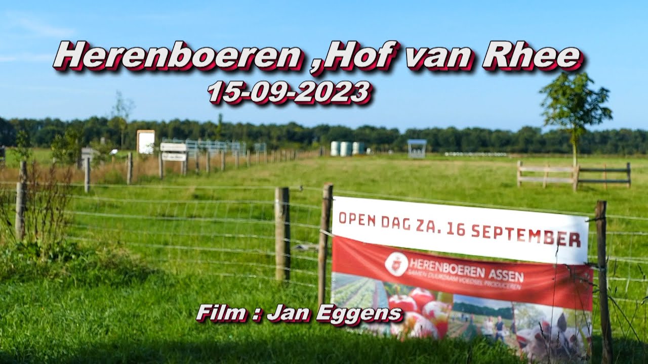 Herenboeren , Hof van Rhee 15 09 2023