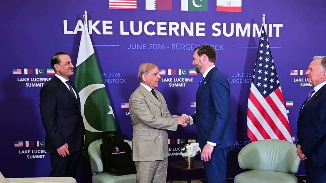 PM Shehbaz Sharif Meets U.S. Vice President J.D. Vance 🇵🇰🇺🇸