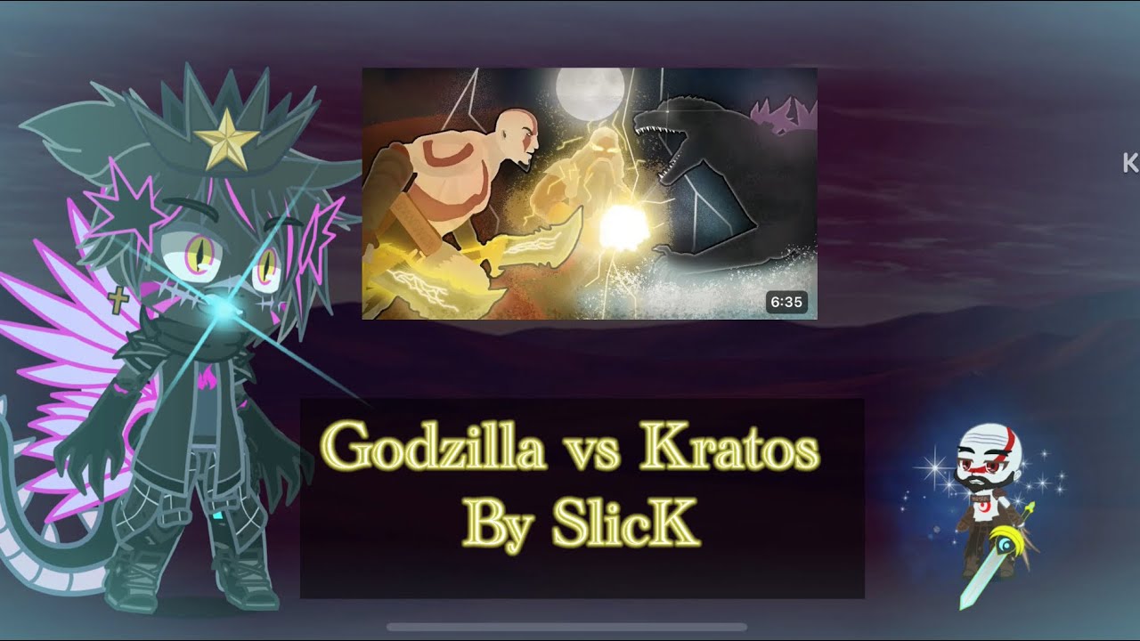 God of War’s characters and kaijus react to Godzilla vs Kratos || by @SlicK ||