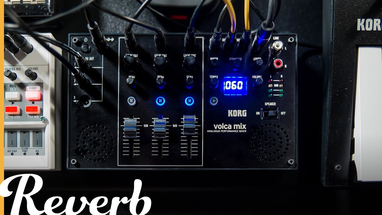 Korg Volca Mix Analogue Performance Mixer | Reverb Demo Video