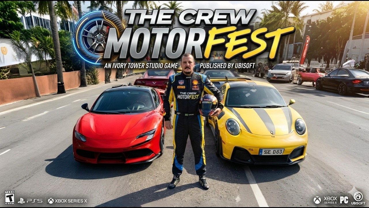 THE CREW MOTOR FAST  #tutegame